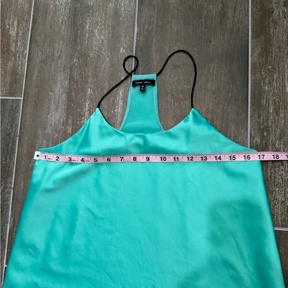 Naked Zebra Aqua Sleeveless Top - Picture 6 of 7